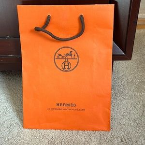 Hermès gift bag Authentic